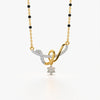 Swirling Ribbon Mangalsutra