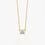 Classic Round Solitaire Necklace