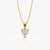 Solitaire Heart Necklace