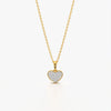 Classic Pave Heart Necklace