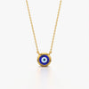 Classic Round Evil Eye Necklace