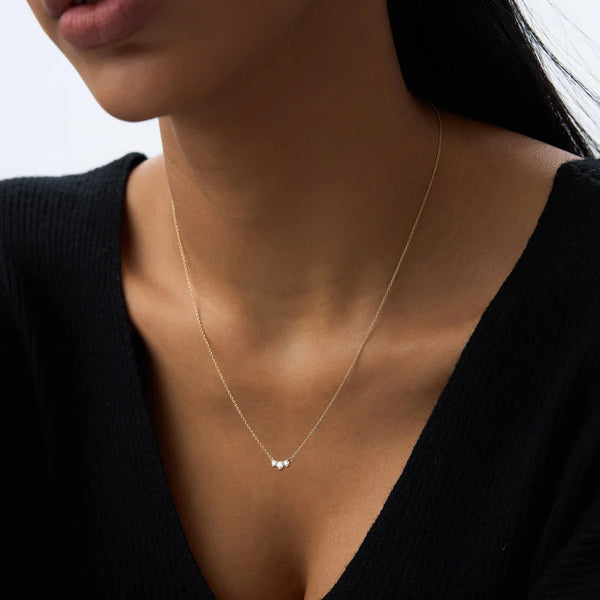 Petite Trio Arc Necklace