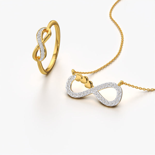 Sparkling Infinity & Triple Heart Set