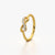 Diamond Encrusted Infinity Ring