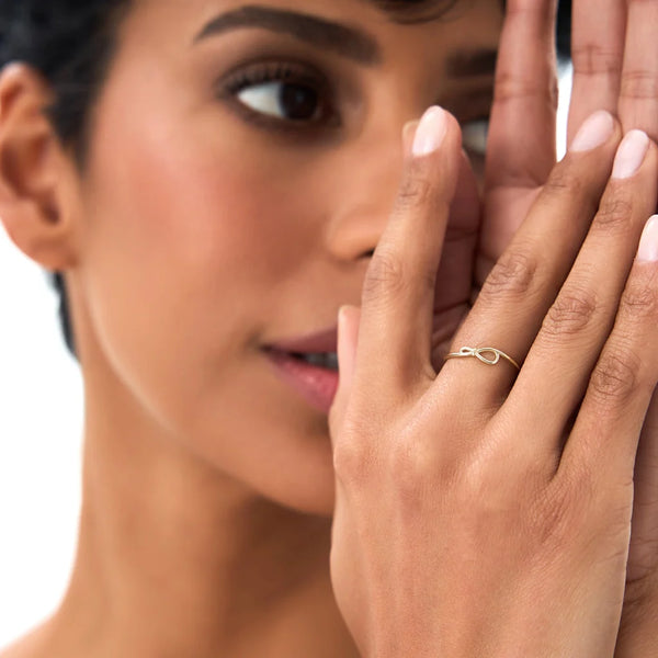 Minimal Knotted Loop Ring