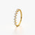 Pave Zig Zag Stacking Ring