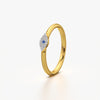 Minimal Evil Eye Ring
