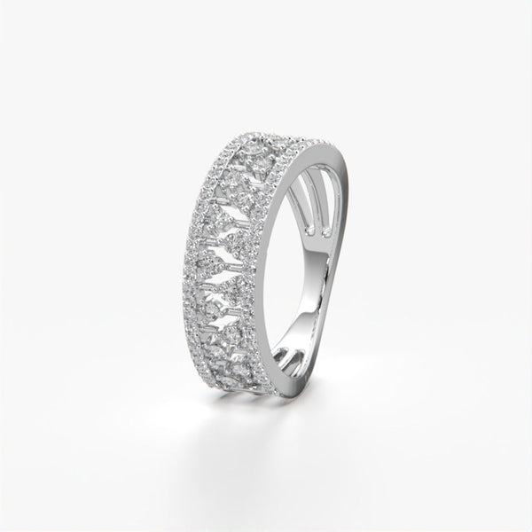 Geometric Openwork Band