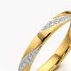 Pave Twist Band Ring