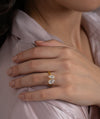 Pear & Oval Duo Ring