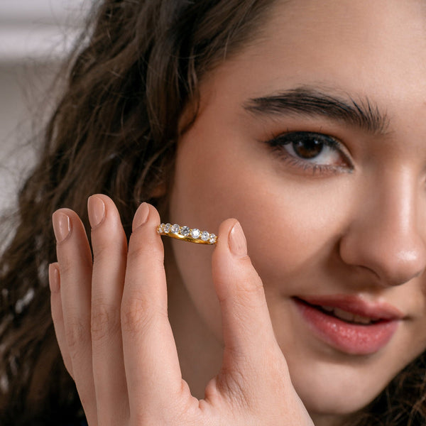 Classic Half Eternity Ring