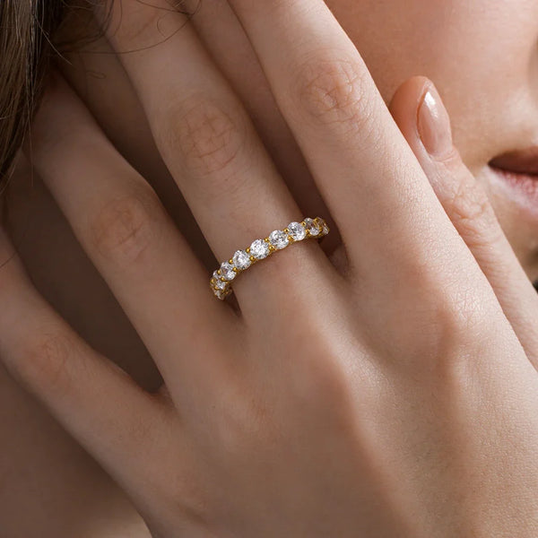 Classic Half Eternity Ring