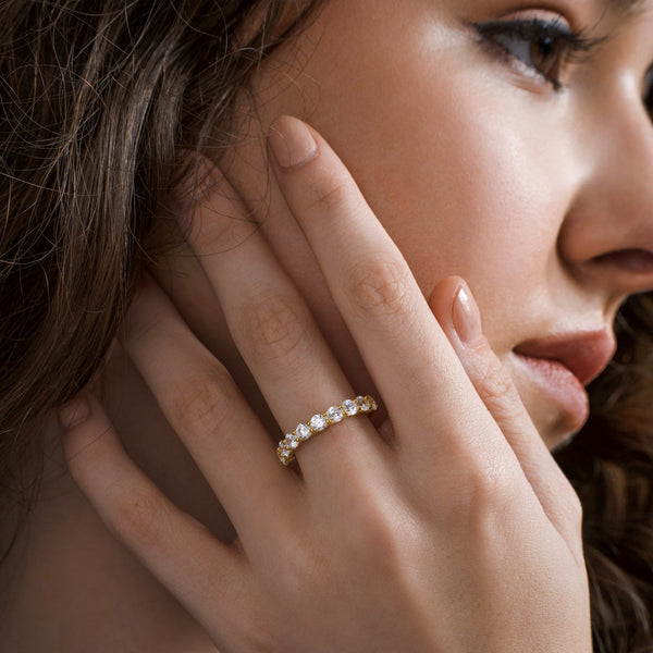 Classic Half Eternity Ring