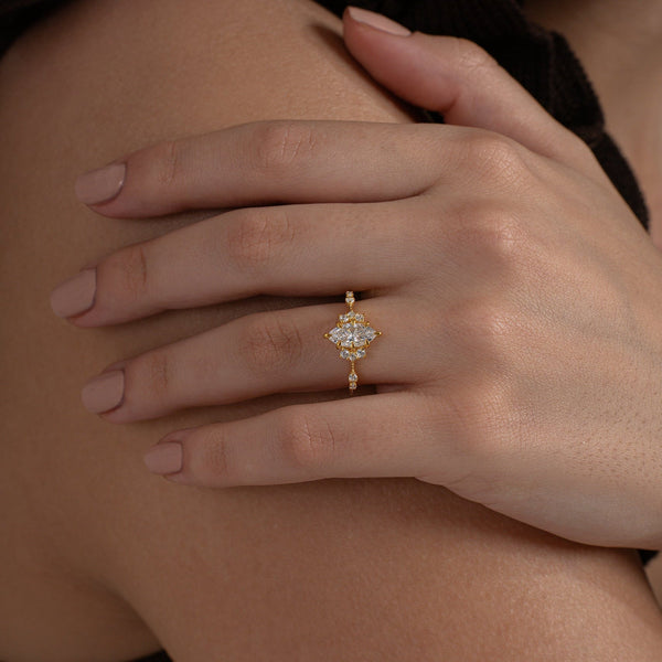 Marquise Accent Ring
