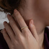 Emerald Cut Eternity Band