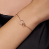 Interlocking Pavé Circle Bracelet