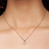 Classic Pave Heart Necklace