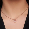 Classic Open Heart Necklace