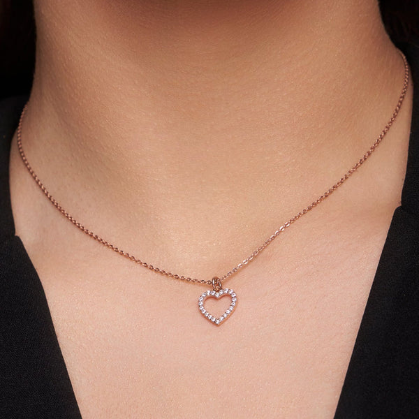 Classic Open Heart Necklace