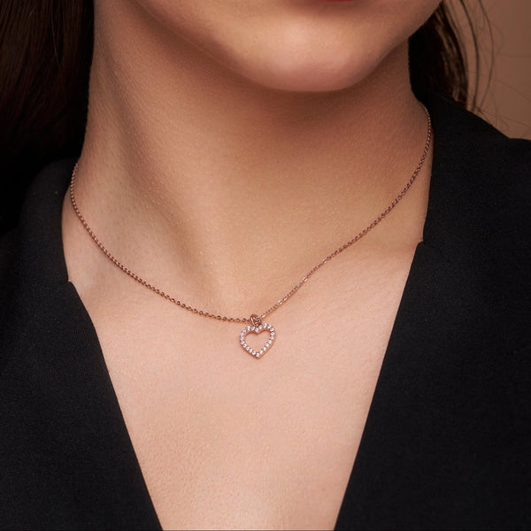 Classic Open Heart Necklace
