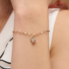 Pave Clover Charm Bracelet