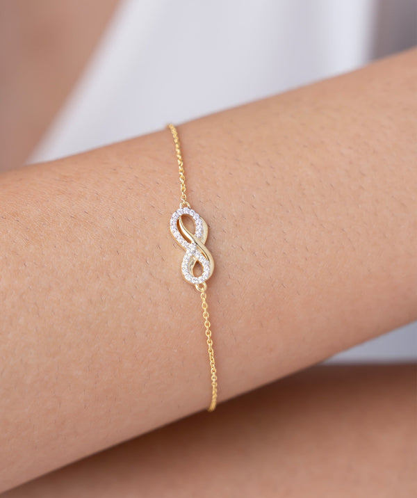 Forever Infinity 18K Gold Vermeil Set