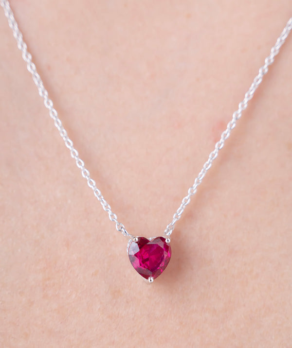 Red Heart Necklace