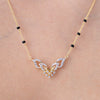 Elegant Leaf Wing Modern Mangalsutra
