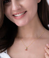 Sweet Cherry Crystal Necklace